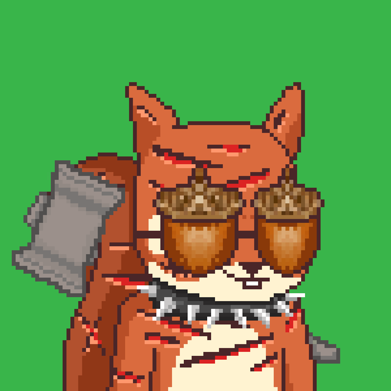 Pixel Squirrels #229